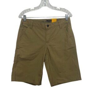 Carhartt Rugged Flex Loose Fit Canvas Work Short Womens 6 Tan New